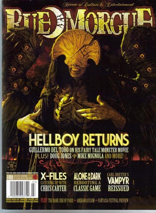 Rue Morgue Magazine #80 Hellboy Returns X-Files Alone In The Dark Vampyr