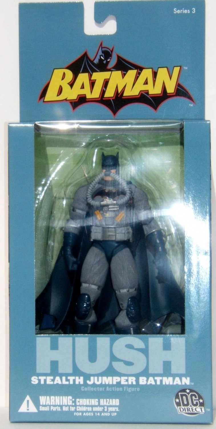 DC Direct Batman Hush Stealth Jumper Batman Series 3 MOC Action Figure