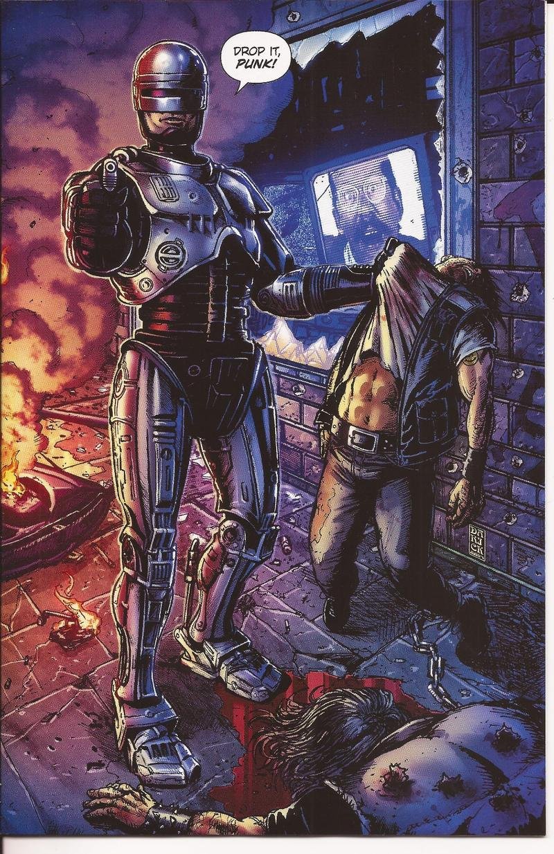 SDCC 2014 Boom Studios Robocop #1 Exclusive Variant Action Adventure