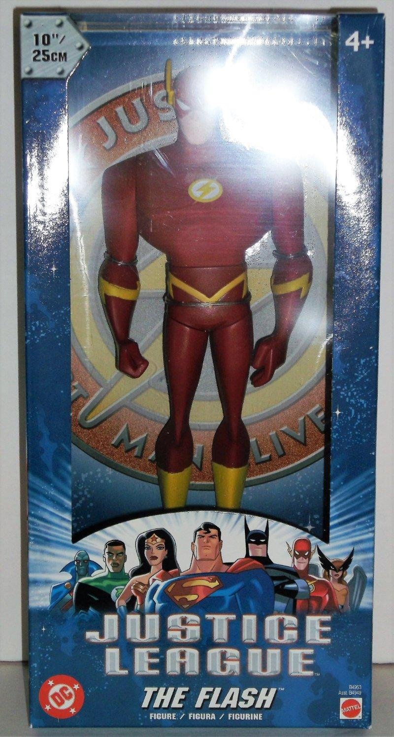 DC Mattel Justice League The Flash CW Barry Allen Central City 10" Action Figure