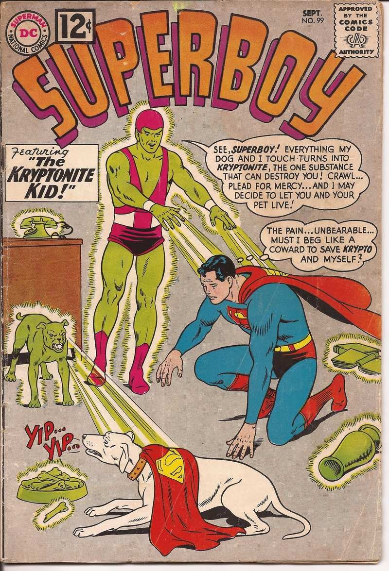 DC Superboy #99 The Kryptonite Kid Smallville Clark Kent Action Adventure