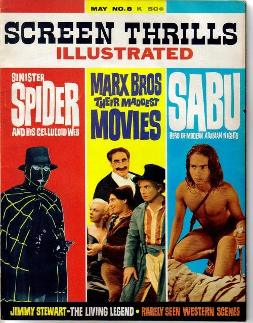 Screen Thrills Illustrated #8 Spider Marx Bros Sabu