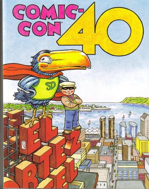 SDCC 09 Comic-Con Souvenir Book 40 Year Anniversary Exclusive Convention Book