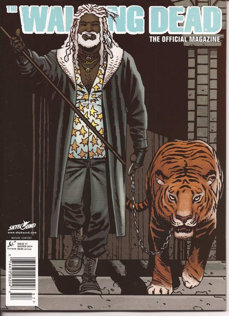 Walking Dead Magazine #7 Variant Cover Danai Gurira Michonne The Governor Season