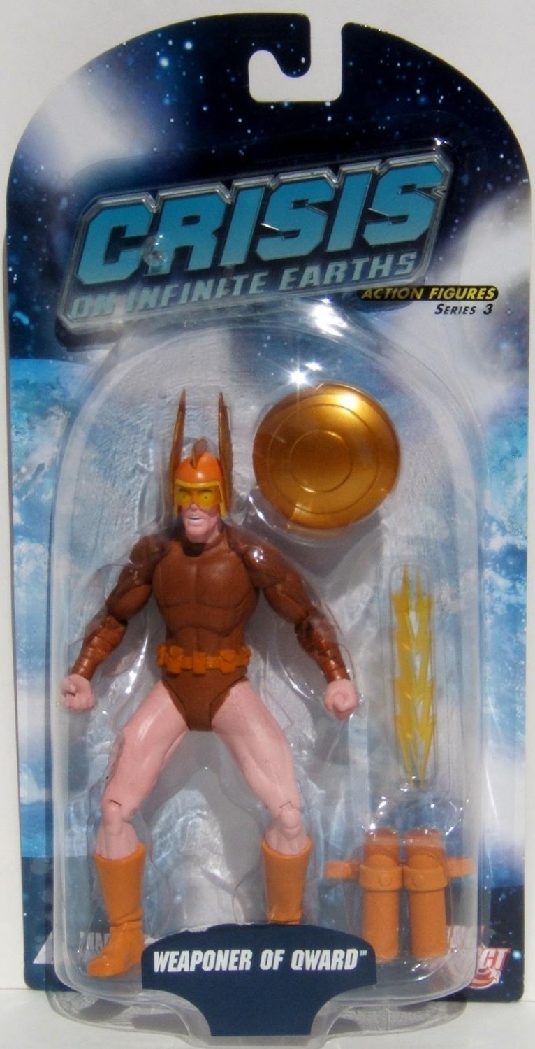 DC Direct Crisis On Infinite Earths Weaponer Of Qward Series 3 MOC Action Figure