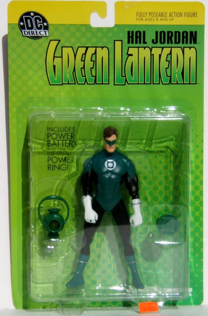 DC Direct Hal Jordan Green Lantern Action Figure w/ Power Battery & Ring MOC