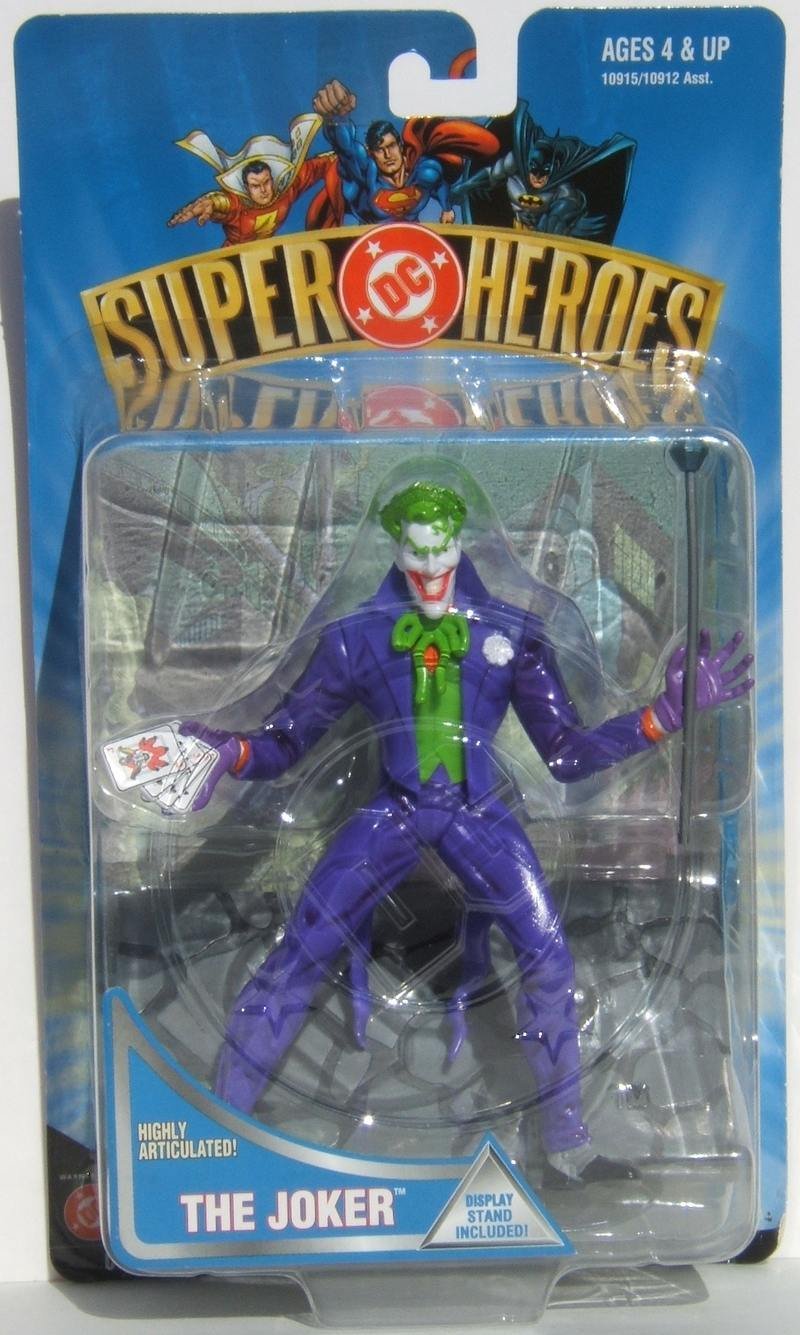 Hasbro DC Super-Heroes The Joker Action Figure Mint On Card
