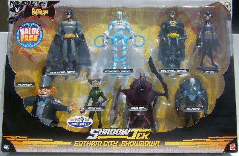 DC Mattel Toys R Us Exclusive Shadowtek Gotham City Showdown Batman Rogues