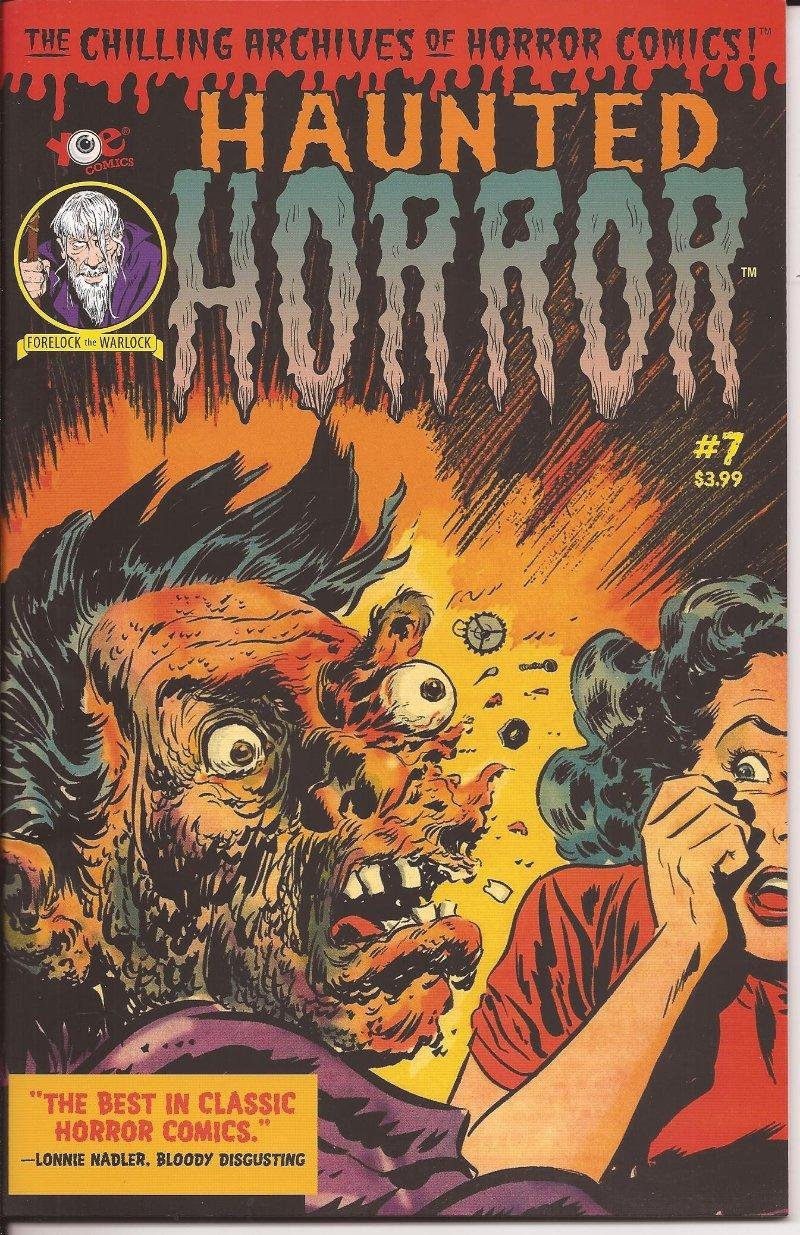 IDW Haunted Horror #7 Chilling Archives Of Horror Comics Craig Yoe Monster Rep