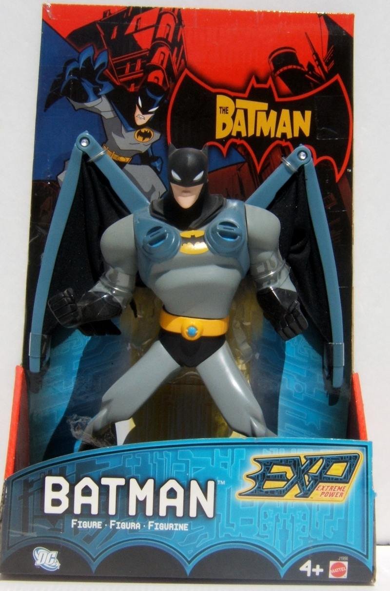 DC Mattel Batman Bruce Wayne Jumbo Wing 10" Extreme Power Action Figure MOC