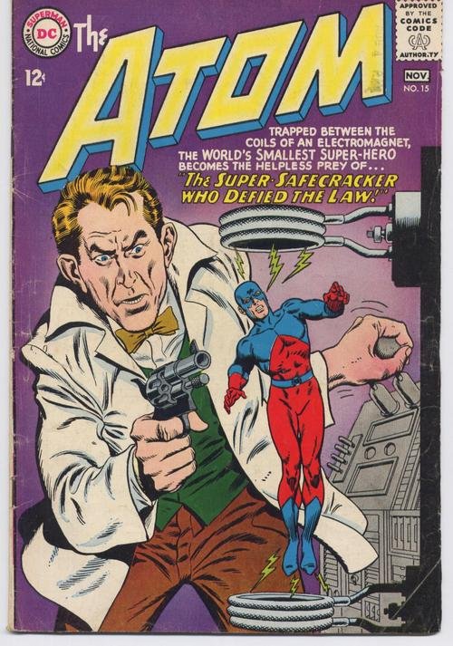 DC The Atom #15 Super-Safecracker Ray Palmer Jean Loring Justice League