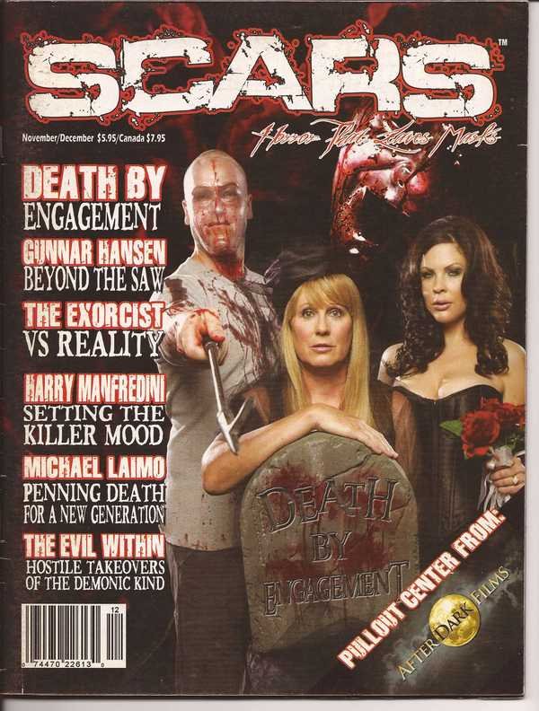 Scars Magazine Nov/Dec Death By Engagement Gunnar Hansen The Exorcist