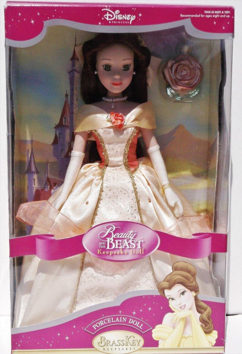 beauty and the beast keepsake doll