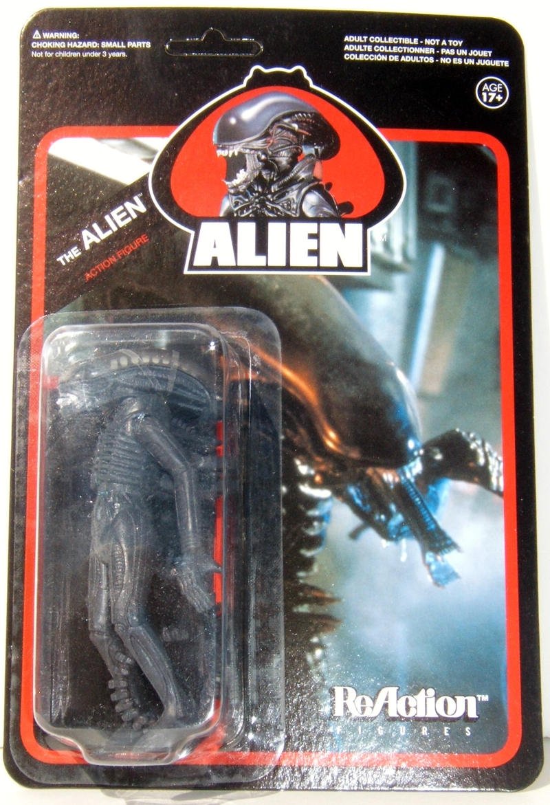 Funko Reaction The Alien Glow In The Dark Action Figure Monster MOC