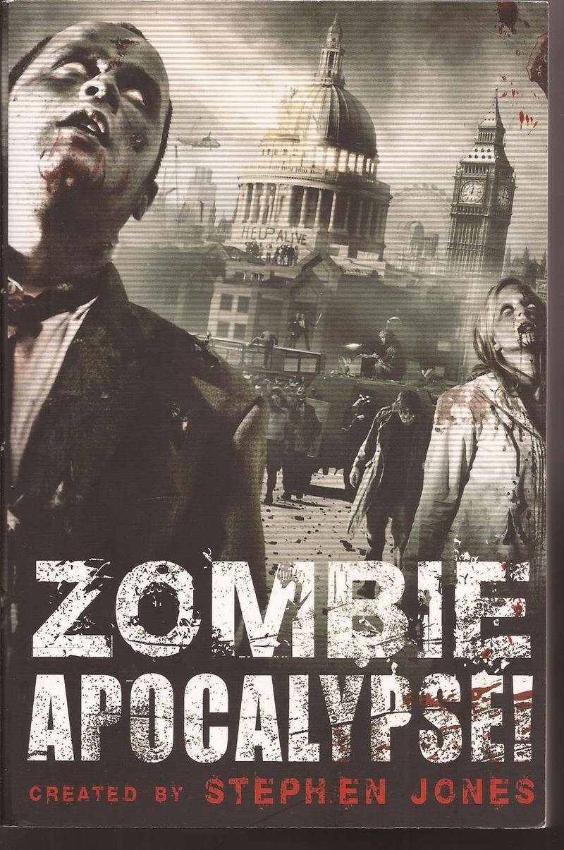 Zombie Apocalypse Softcover Book Stephen Jones Walking Dead Horror Monster
