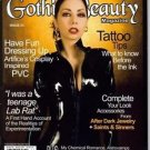Gothic Beauty Magazine #23 PVC Cosplay Tattoo Tips After Dark Jewelry Astrovamps
