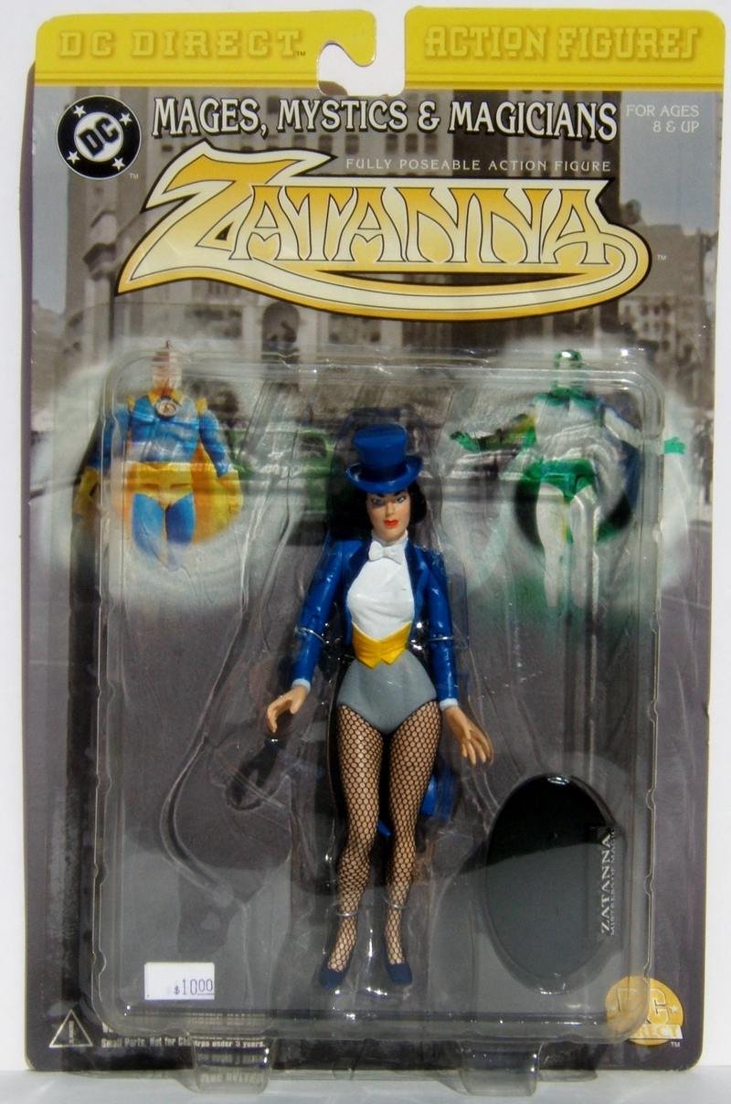 DC Direct Mages, Mystics, & Magicians Zatanna Action Figure Mint On Card