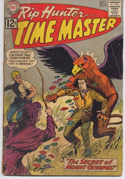 DC Rip Hunter Time Master #11 The Secret Of Mount Olympus Action Adventure