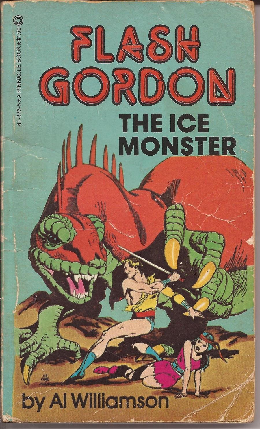 1968 Pinnacle Book Flash Gordon The Ice Monster Al Williamson Paperback