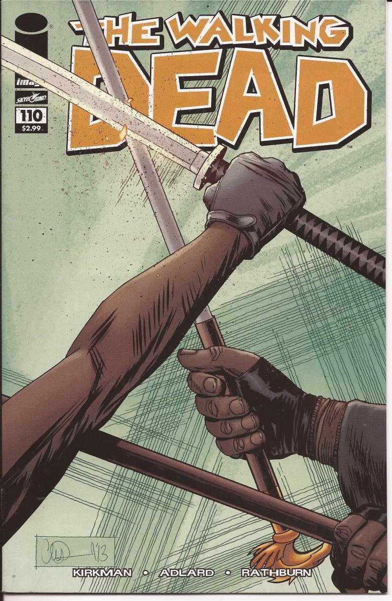 The Walking Dead #110 Image Kirkman Adlard Rathburn Zombie Holocaust Horror