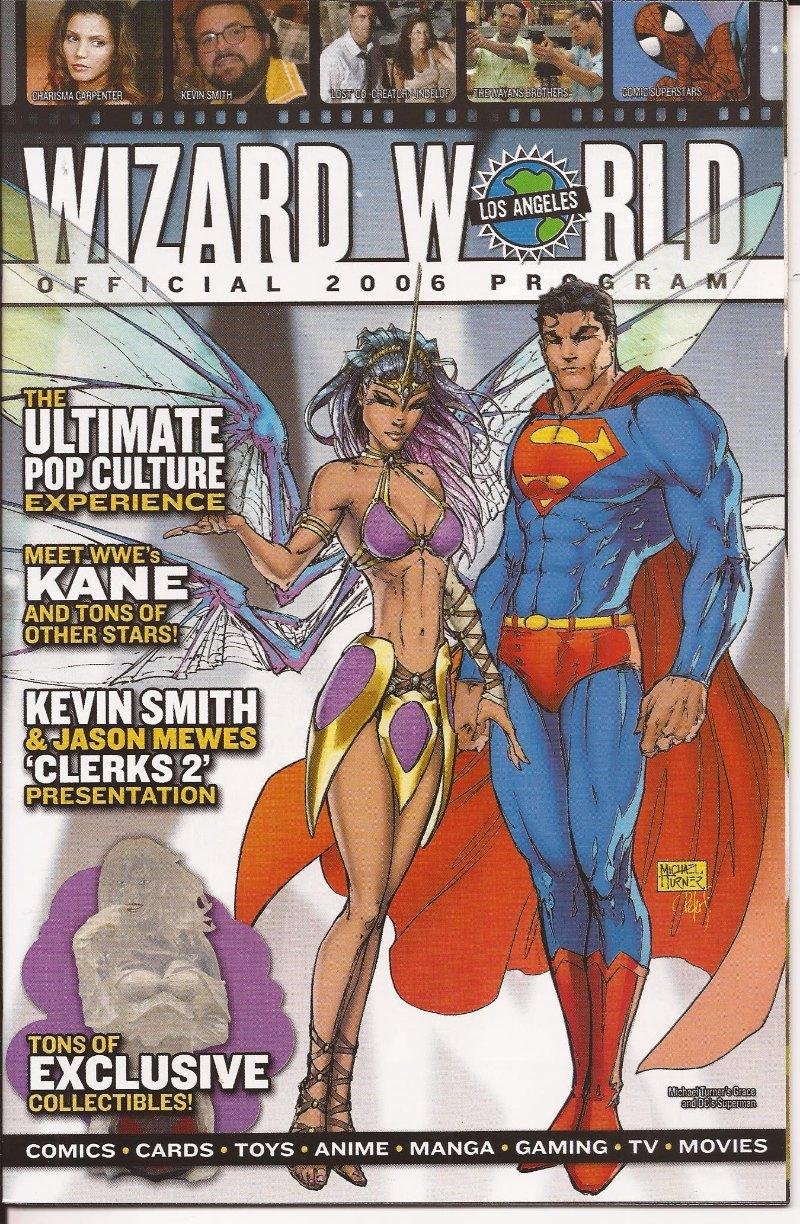 Wizard World 2006 Official Program Michael Turner Kevin Smith WWE Kane
