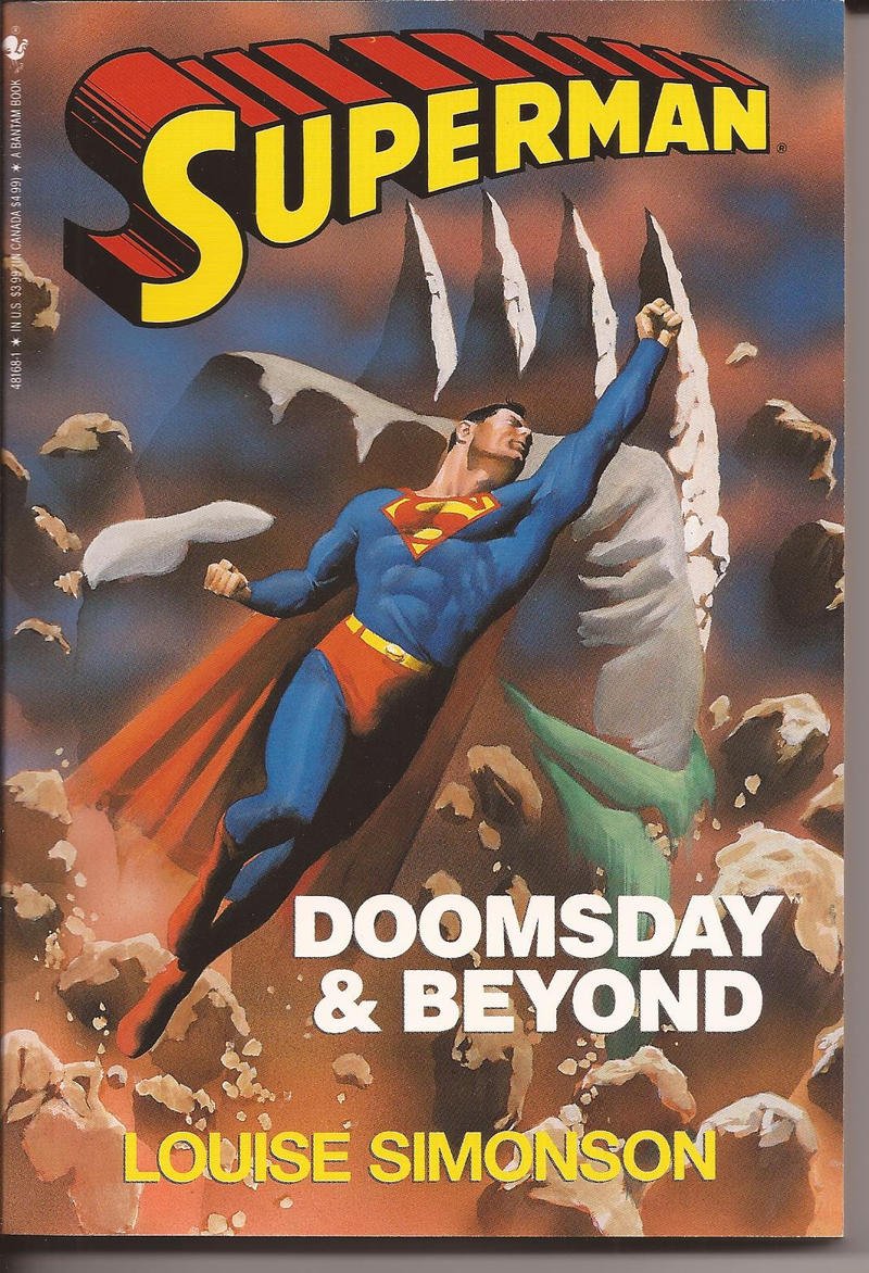 DC Superman Doomsday & Beyond TPB Novel Louise Simonson