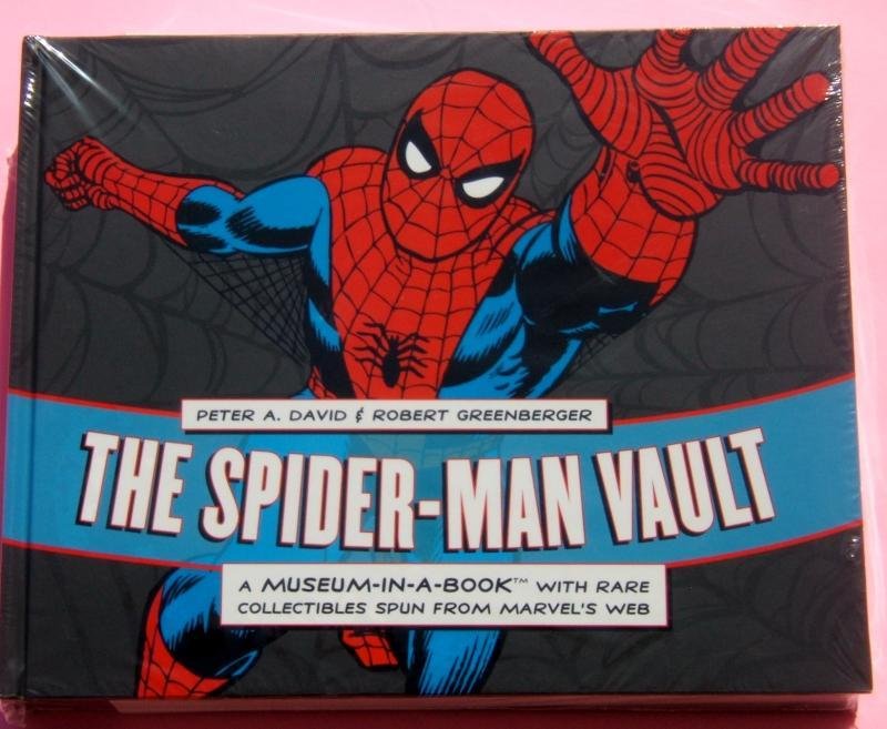 The Spider-Man Vault Museum In A Book w/Rare Collectibles Spun From Marvel