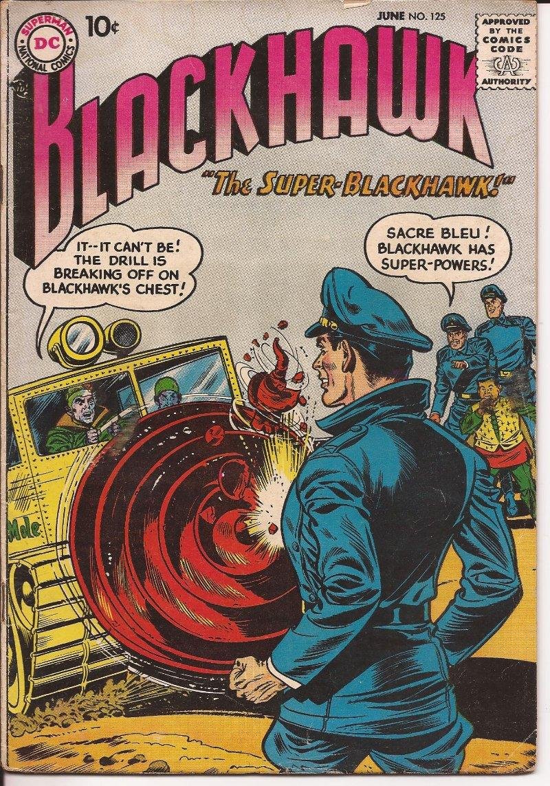 DC Blackhawk #125 The Super- Blackhawk Air Force Action Adventure
