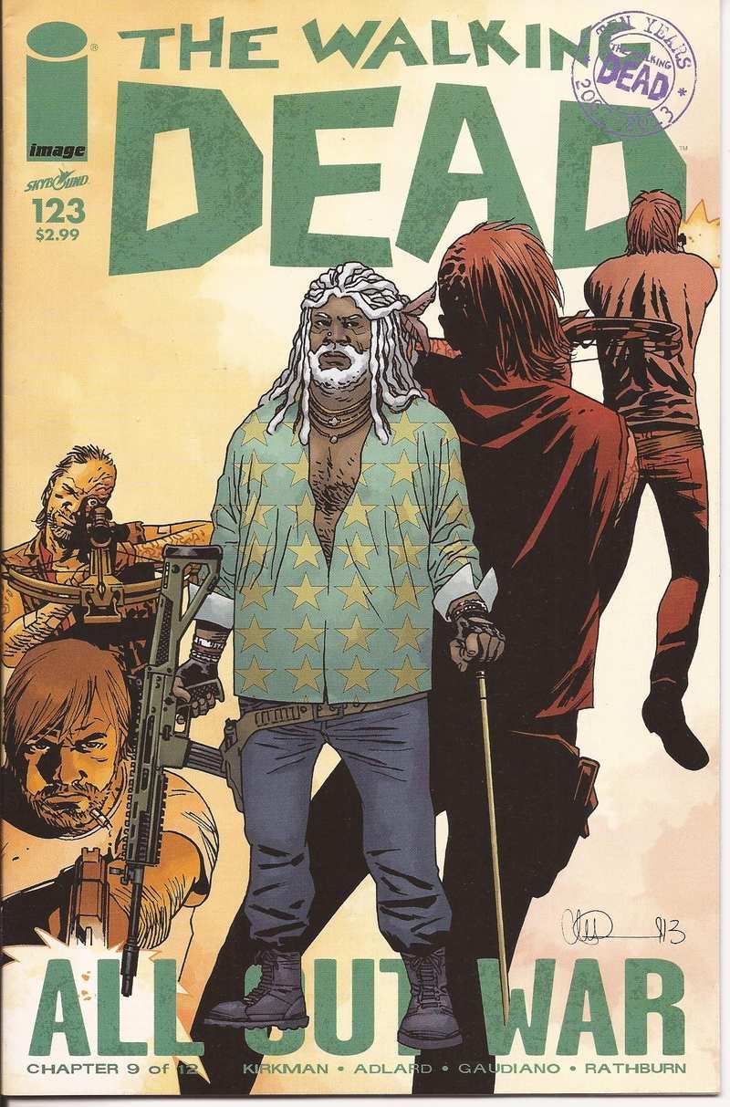 Image Comics The Walking Dead #123 All Out War Chapter 9 Kirkman Adlard