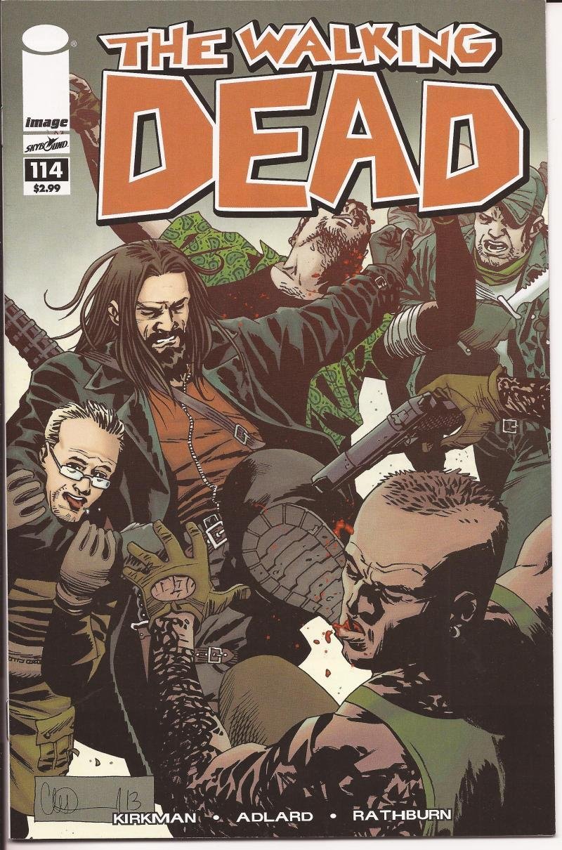 The Walking Dead #114 Image Kirkman Adlard Rathburn Zombie Holocaust Horror