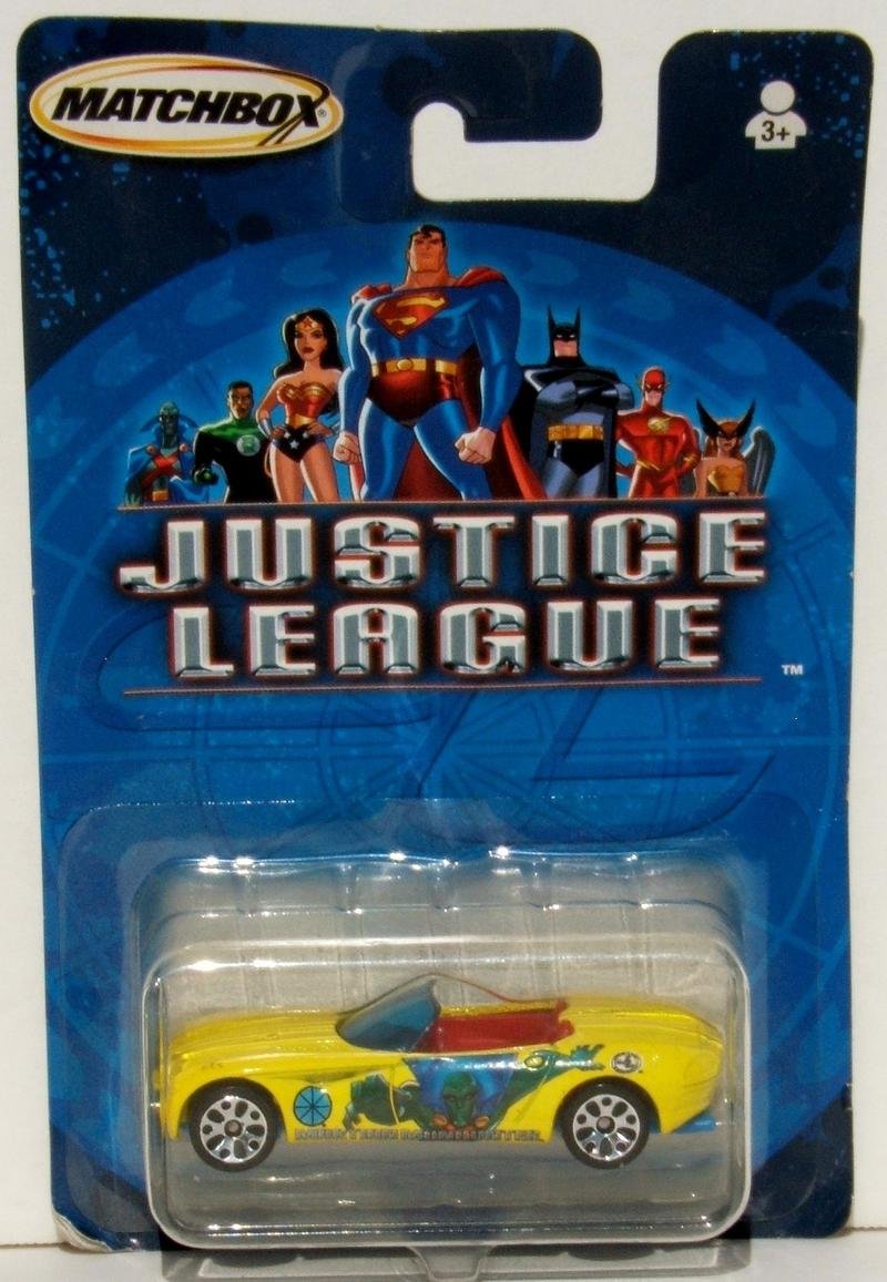 DC Matchbox Mattel Justice League Martian Manhunter Die Cast Metal Vehicle