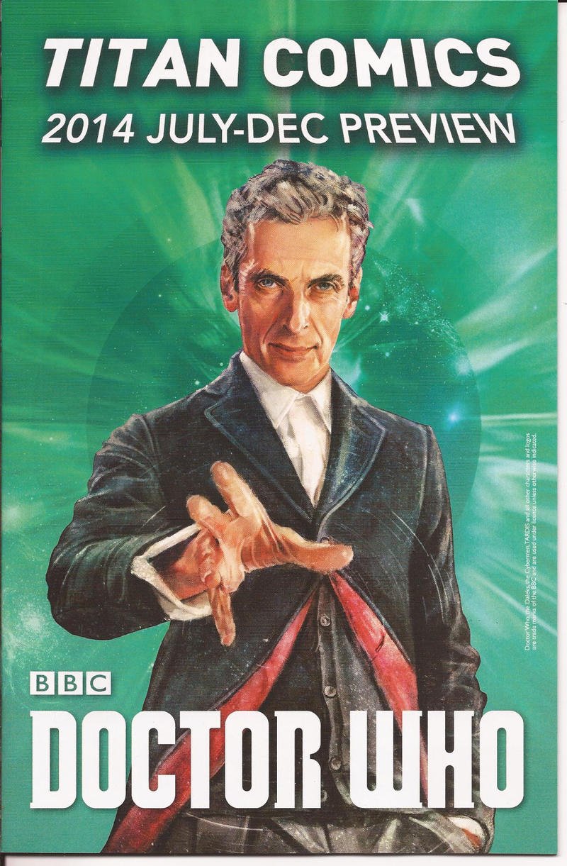Titan Comics 2014 July-Dec Promo Preview BBC Doctor Who Future Preview Covers