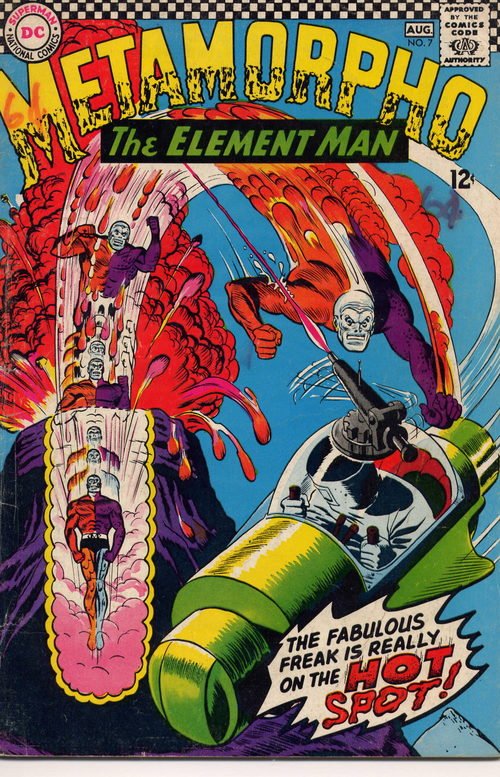 DC Metamorpho The Element Man #7 Terror From Fahrenheit 5000 Rex Mason