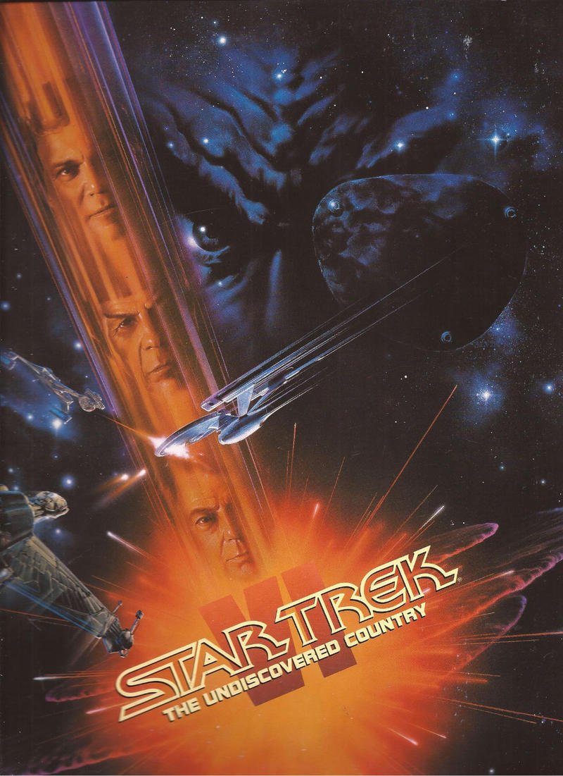 Star Trek VI The Undiscovered Country Premiere Program Spock Kirk Scotty