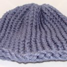 Kids bulky blue hat
