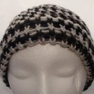 Adult Black, white and grey hat