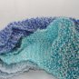 Adult Blue and green wide scarf
