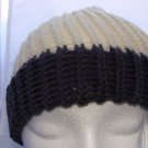 Adult White and grey hat
