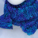Kids blue and purple scarf