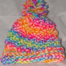 Kids Neon hat with pompom