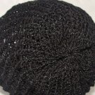 Adult Black and silver hat