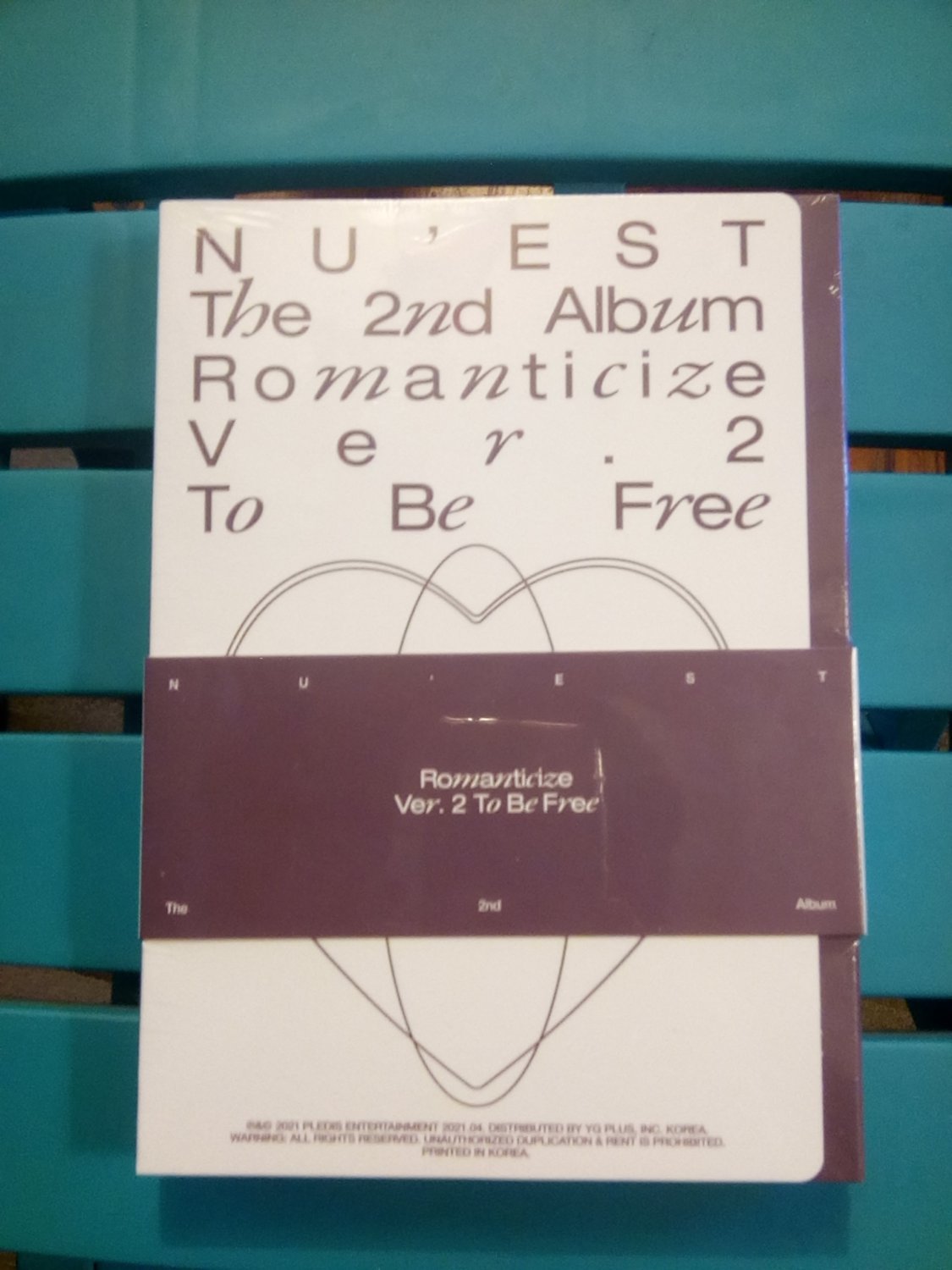 Nu'est - The 2nd Album 'Romanticize' (To Be Free Version)