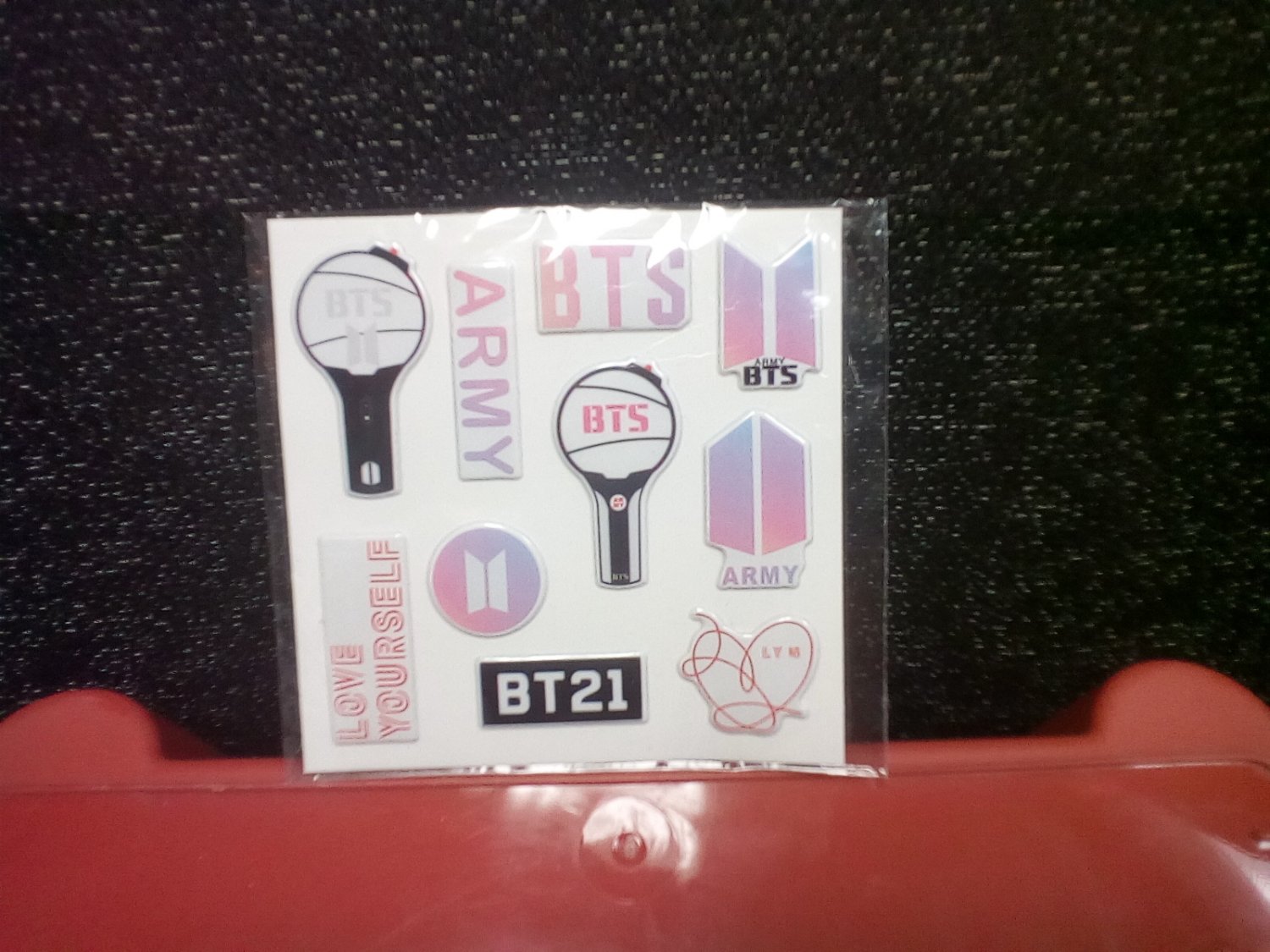 BTS Puff Stickers