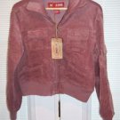 NWT AC-3998 Corduroy Jacket Woman's XL Mauve ACCESS Jeans Vintage wash J6019-98