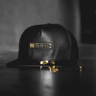 BUSCEMI LOGO PLAQUE SCREWBACK POSTBACK HAT CAP BLACK 22892738    NMF16_N2YB7