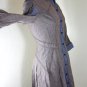 LOUIS VUITTON Light Modal Cotton Denim Jacket Mini Dress Top Blouse 38 4 5 6