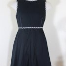 Vintage NWT Versace Jeans Couture Black Mini Sleeveless Dress Small 24 38 2 3 4