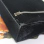 Vintage GUCCI Black Velvet Rectangular Shoulder Bag Italy