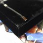 Vintage GUCCI Black Velvet Rectangular Shoulder Bag Italy