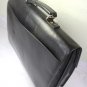 Vintage GIVENCHY Black Leather Briefcase Office Portfolio Handbag Bag